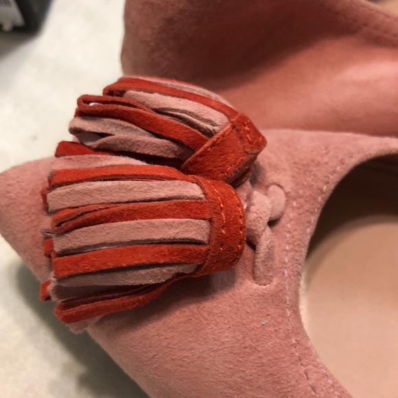 J. Crew Suede Lottie Tassel Flats size 7 - Picture 7 of 10